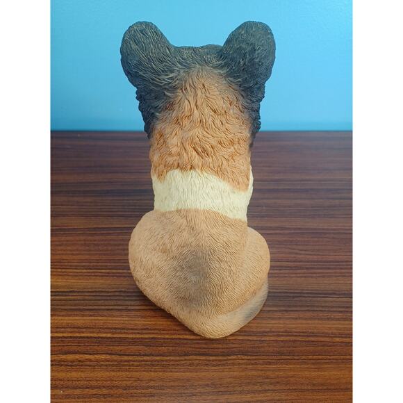 1998 Artline Realistic Garden Decor Resin Dog Figure Painted Nails Happy Fun - Picture 9 of 10